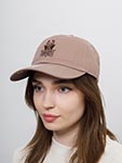 Бейсболка MITCHELL NESS арт. HLUX5181-MBUYYPPPBROW Milwaukee Bucks NBA (светло-коричневый)